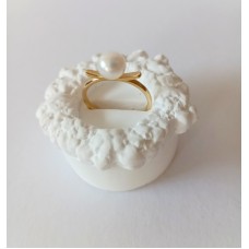 Δαχτυλίδι Χρυσό 14K με Μαργαριτάρι (RI520)